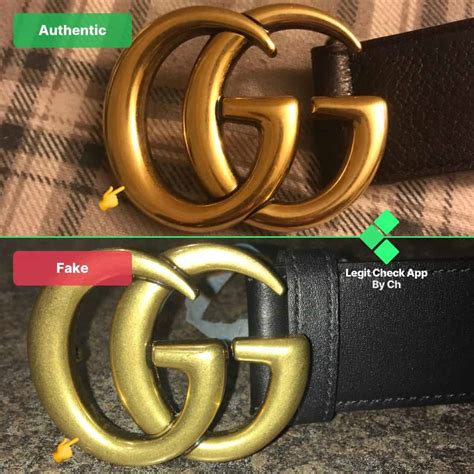 authentic vs fake gucci|gucci belt authenticity check.